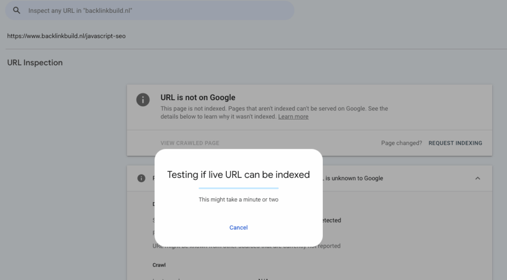 Indien artikel bij GSC